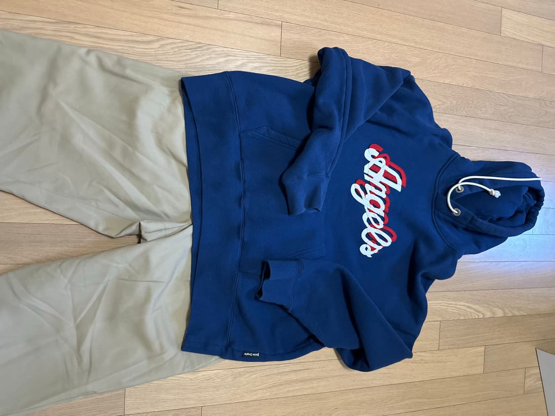 23ss 마르니 베이지색  배기 코튼 팬츠 s사이즈(새상품급!!) 상품이미지6