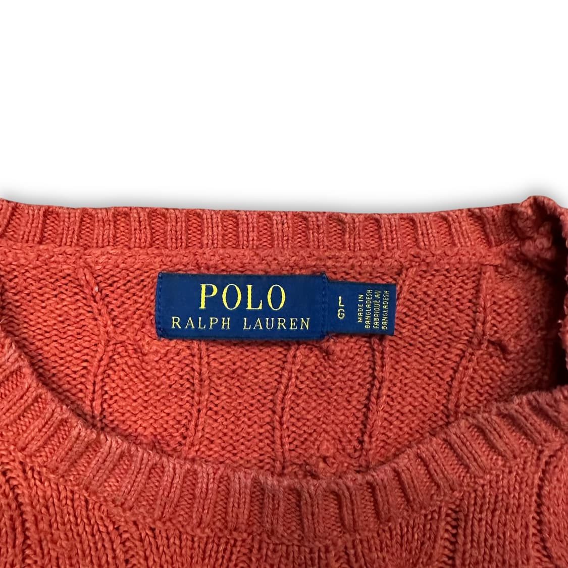 폴로랄프로렌 케이블 니트 상품이미지4