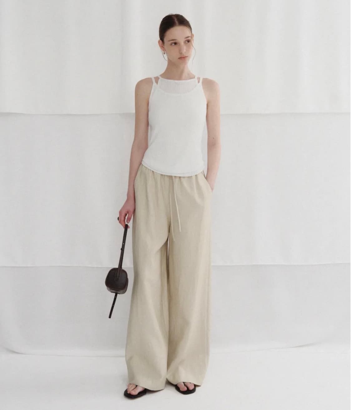 FYEO 포유어아이즈온리 dia soft loose pants 새상품 상품이미지1