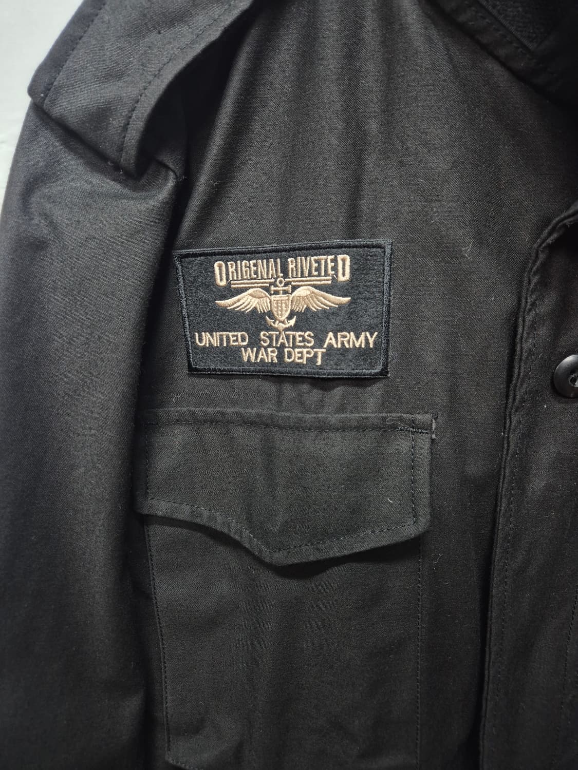 프로퍼 m65 필드자켓  블랙 새상품급 상품이미지3