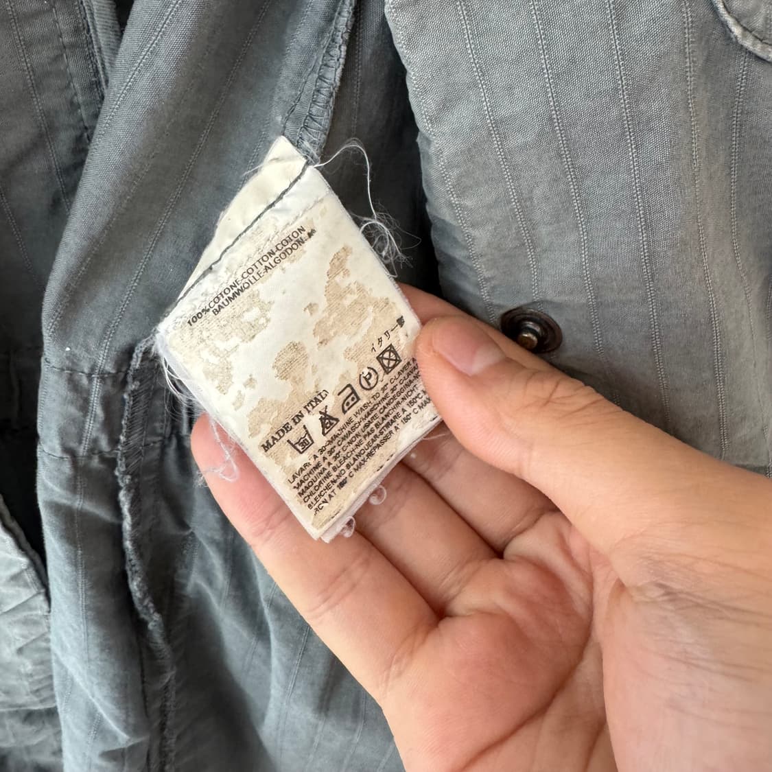 05SS 마틴 마르지엘라 NO 6 드로스트링 필드 자켓  상품이미지8