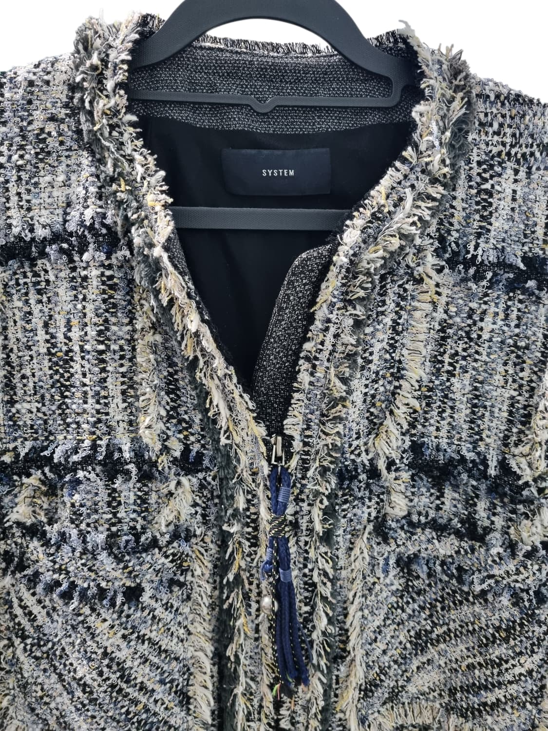 SYSTEM 시스템 간절기 트위드 자켓 55 상품이미지4