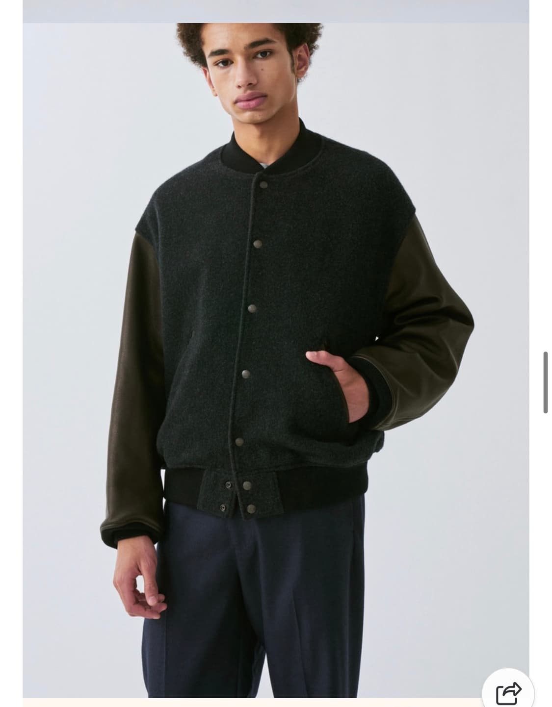 [40] 캡틴선샤인 어워드 자켓 탑차콜 상품이미지3