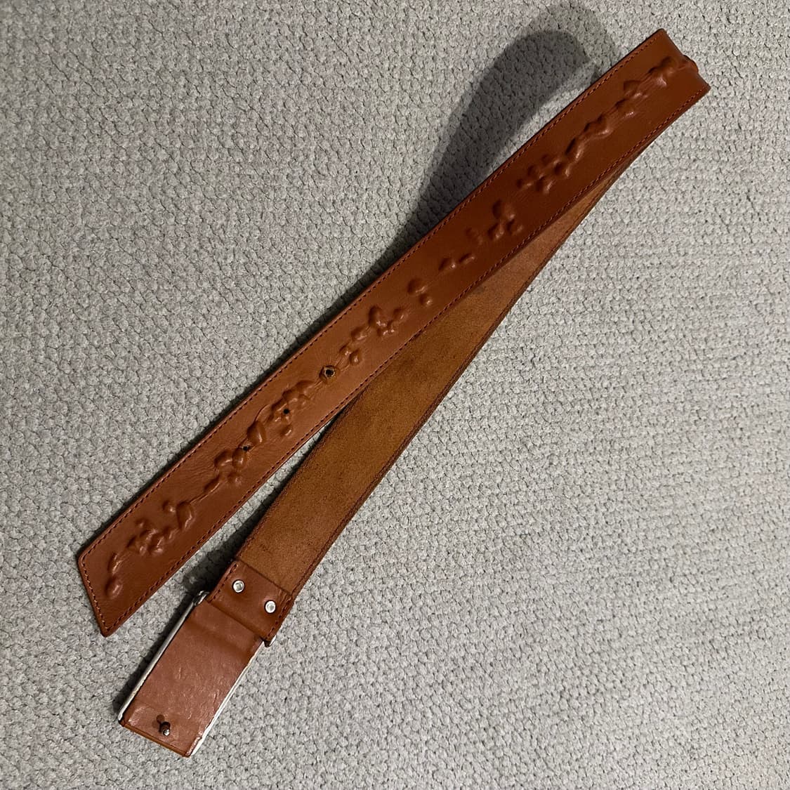 90s 이세이 미야케 레더 벨트 상품이미지6