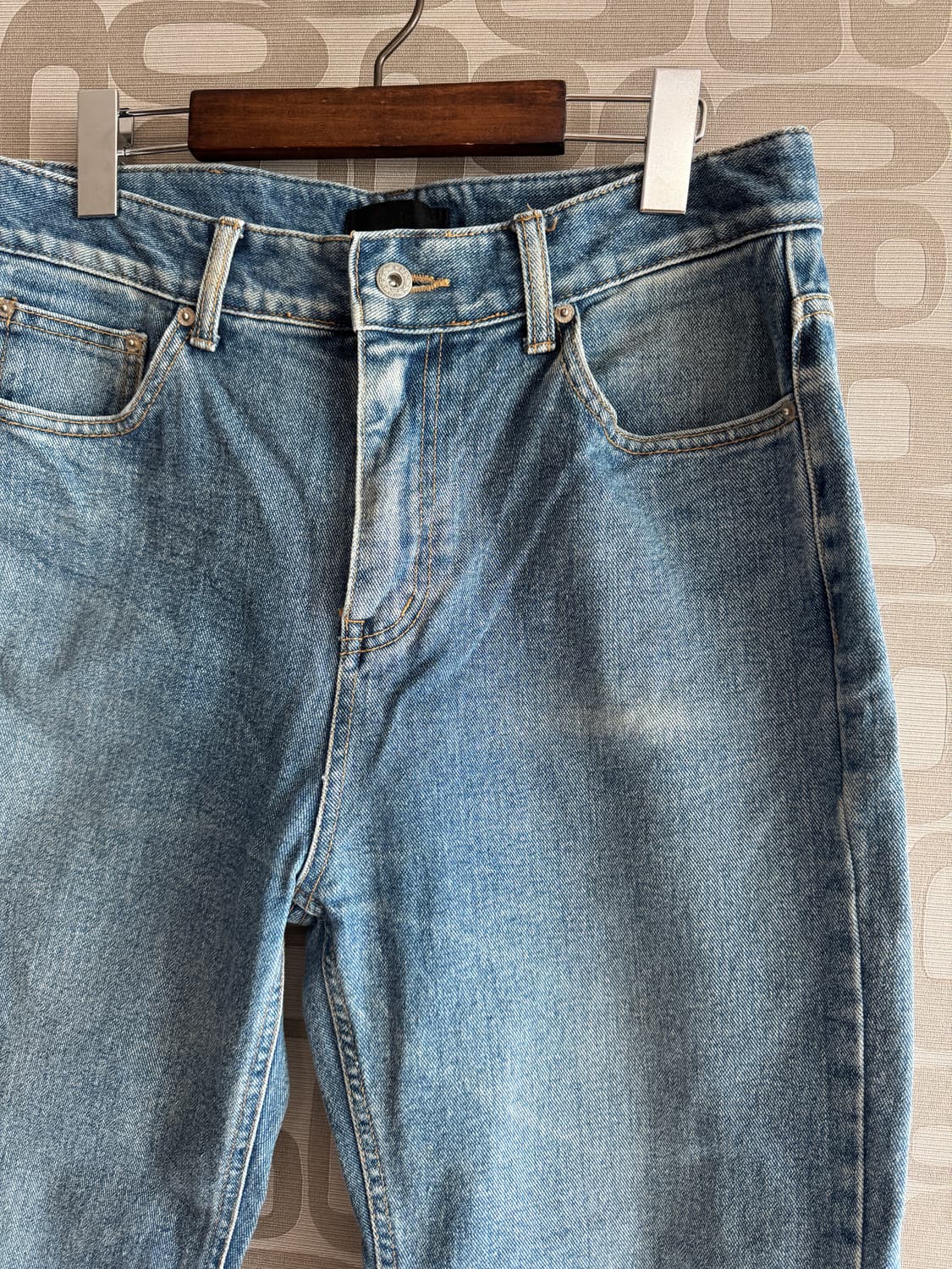 Grand Vision 그랜드 비전 워시드 데님 청바지 팬츠 M 상품이미지2