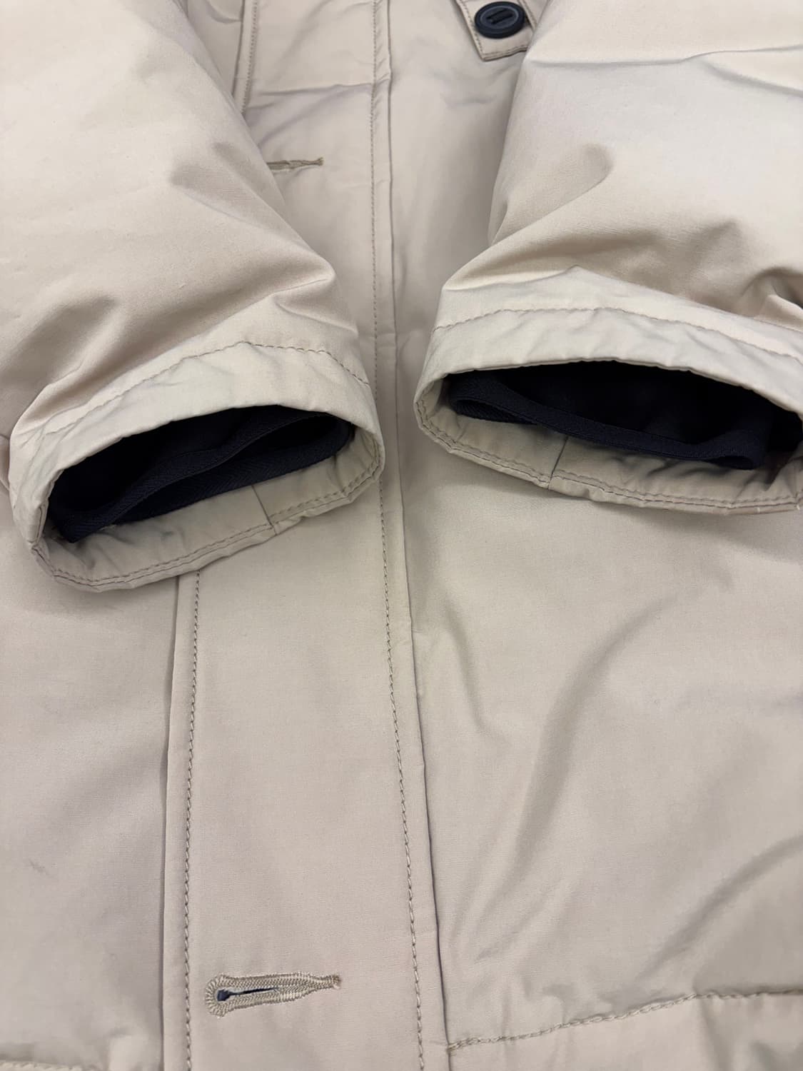 [95] 노스페이스 베이지색 패딩 상품이미지6