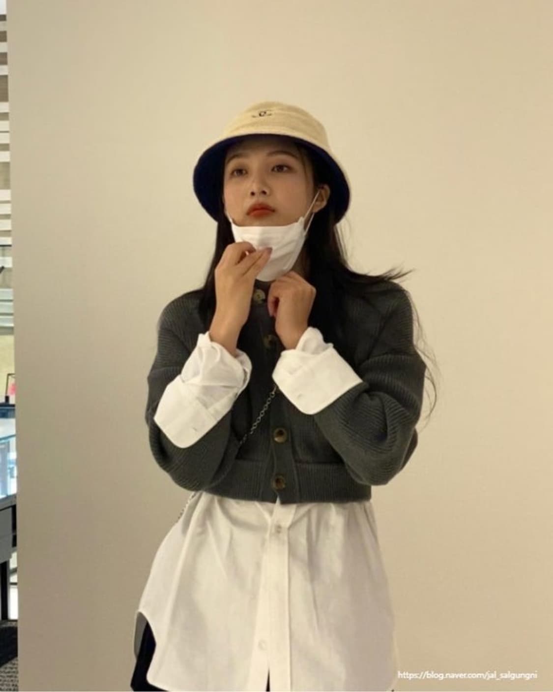 알렉산더왕 셔츠 레이어드 버튼업 가디건 블랙 상품이미지1