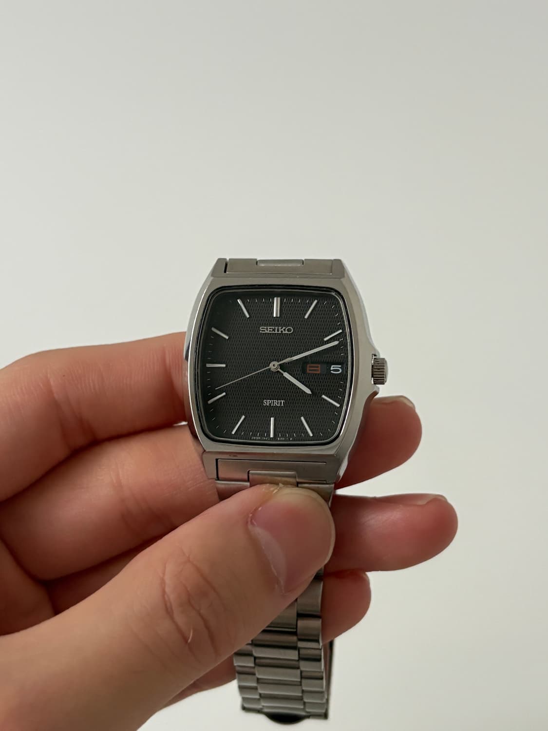 1990s Spirit Black Dial Square Quartz 상품이미지2