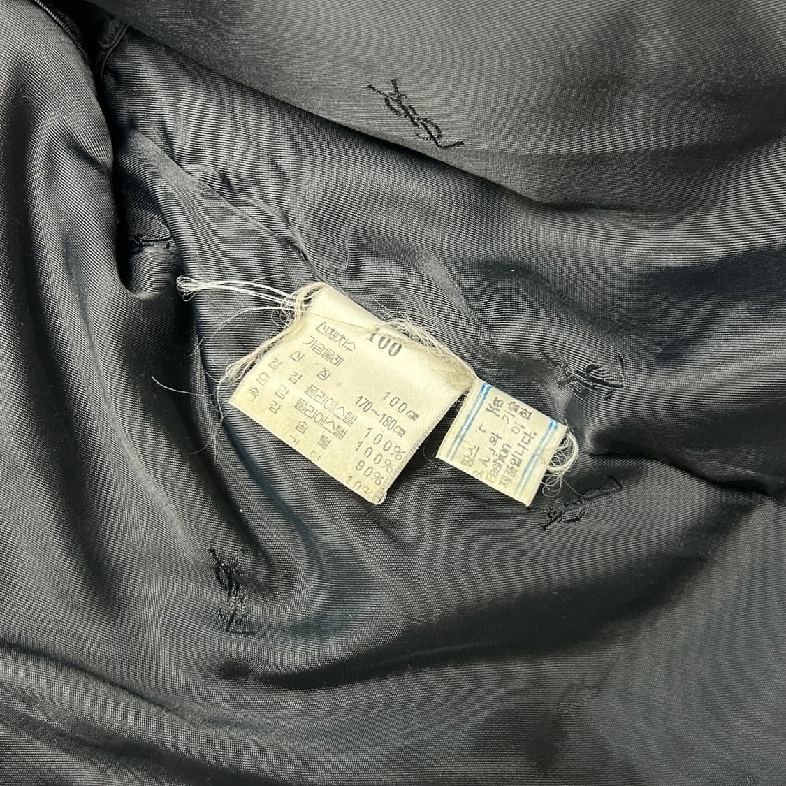 90’s 입생로랑 A-2 레더자켓 (L) 상품이미지7