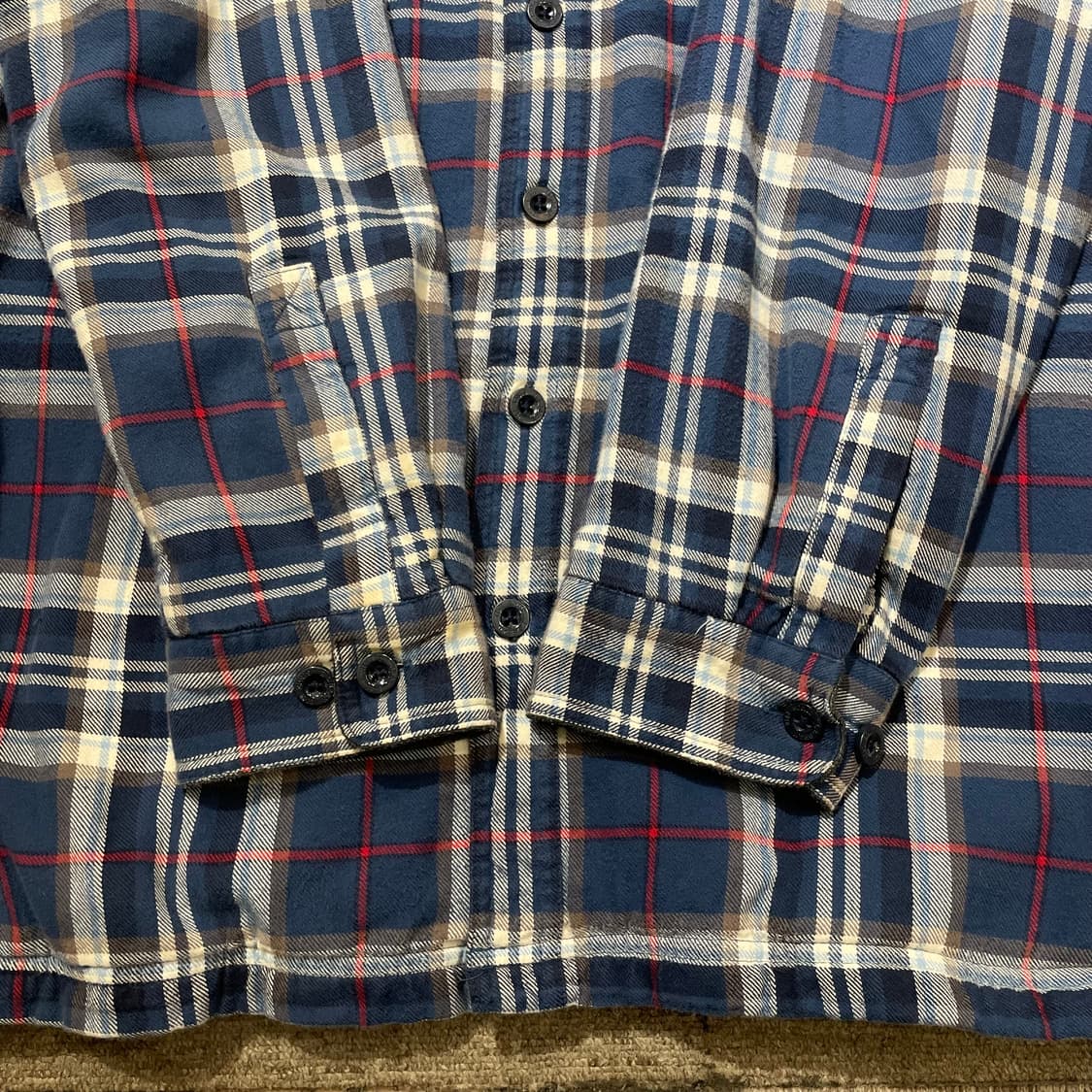 (L) L.L.Bean 엘엘빈 플란넬 체크 셔츠 상품이미지6