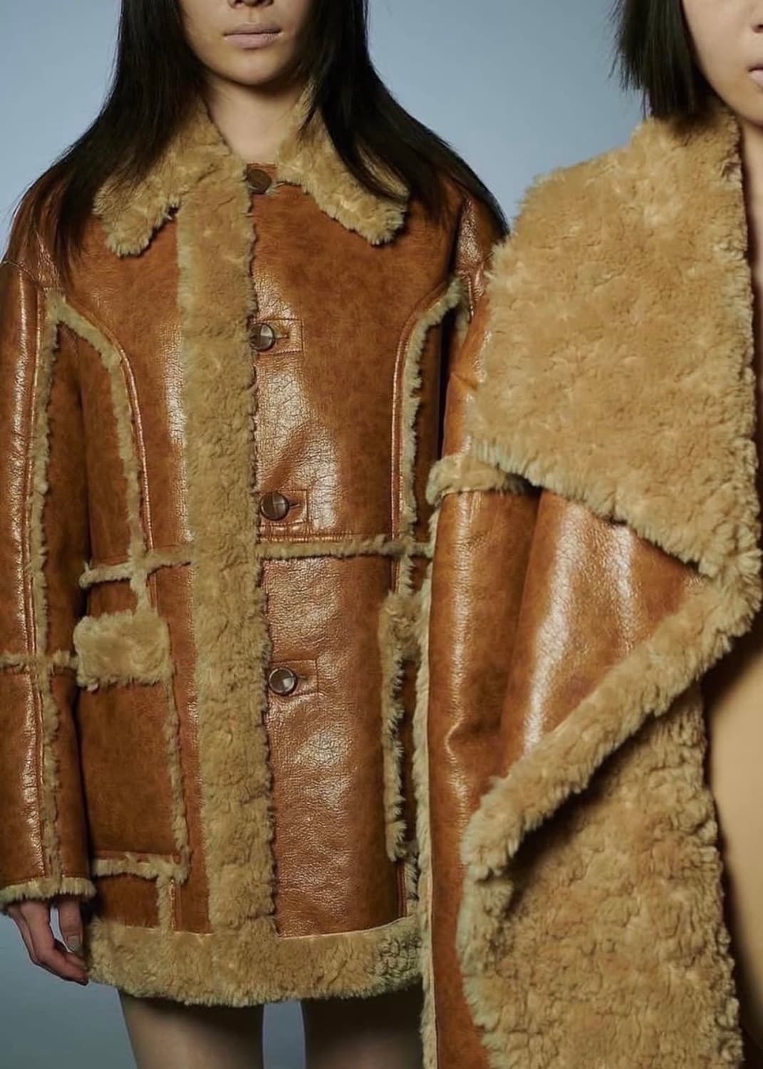 Perverze Reversible Single Breasted Coat 상품이미지1