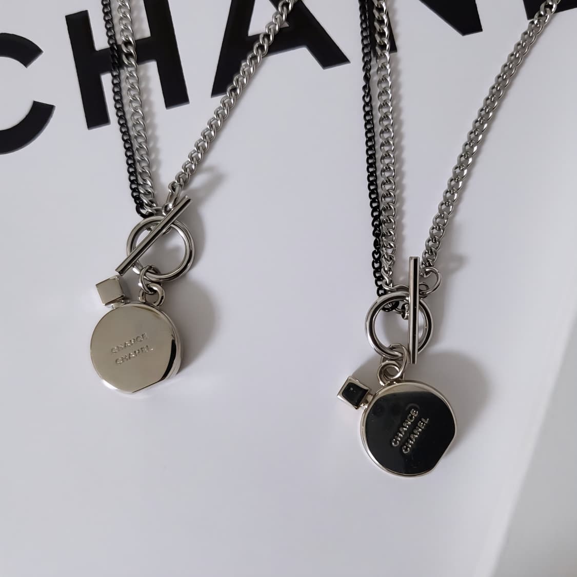 샤넬 정품 샹스참 목걸이 팔찌 세트 상품이미지2