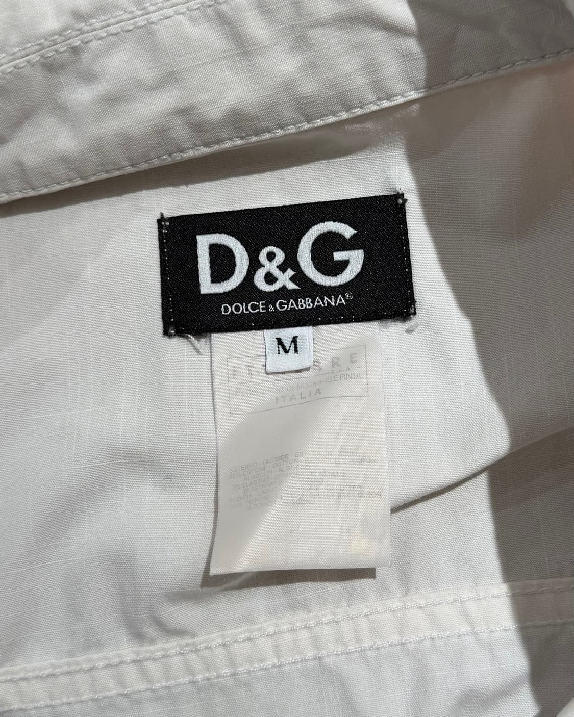 돌체앤가바나 화이트 로고 포플린 자켓 상품이미지8