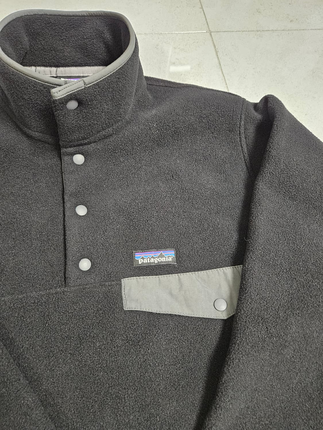 파타고니아 신칠라 s 블랙 포지그레이 상품이미지4