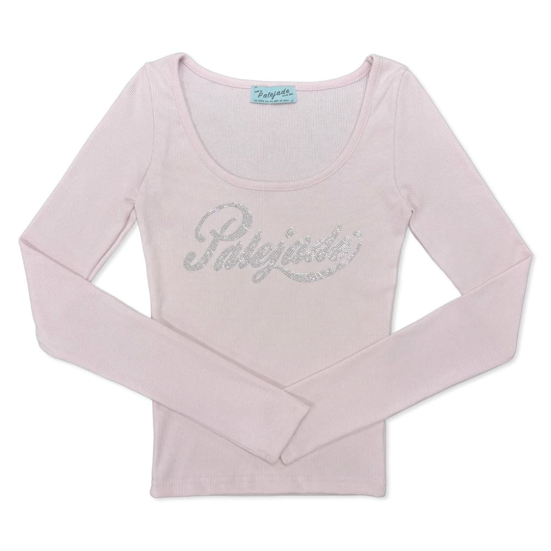 페일제이드 큐빅 롱 슬리브리스 베이비핑크 상품이미지2