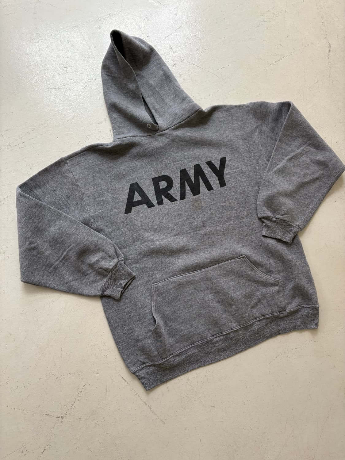80‘s U.S Army pt Hood sweat by Russell 상품이미지2