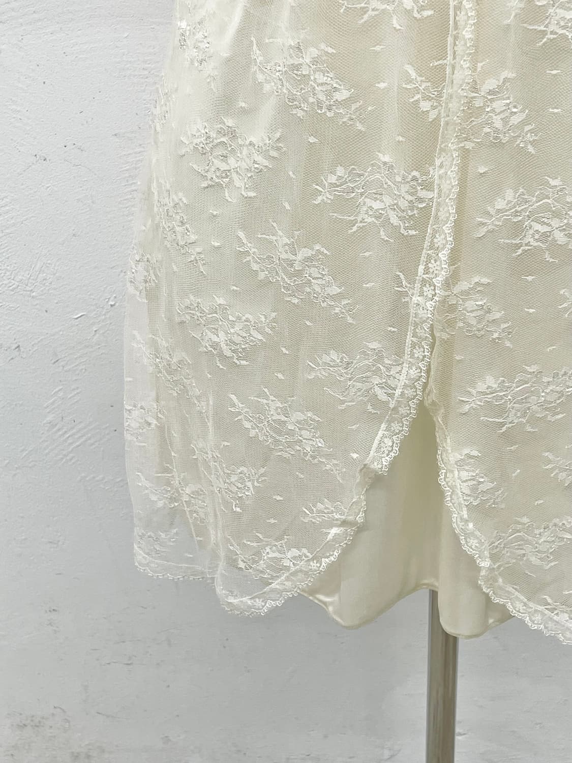 페어리 레이스 자수 슬립 상품이미지3