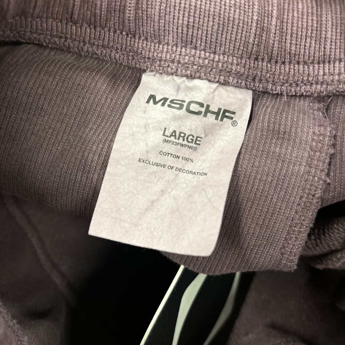 [정품/L] 미스치프 퍼플 팬츠   상품이미지4