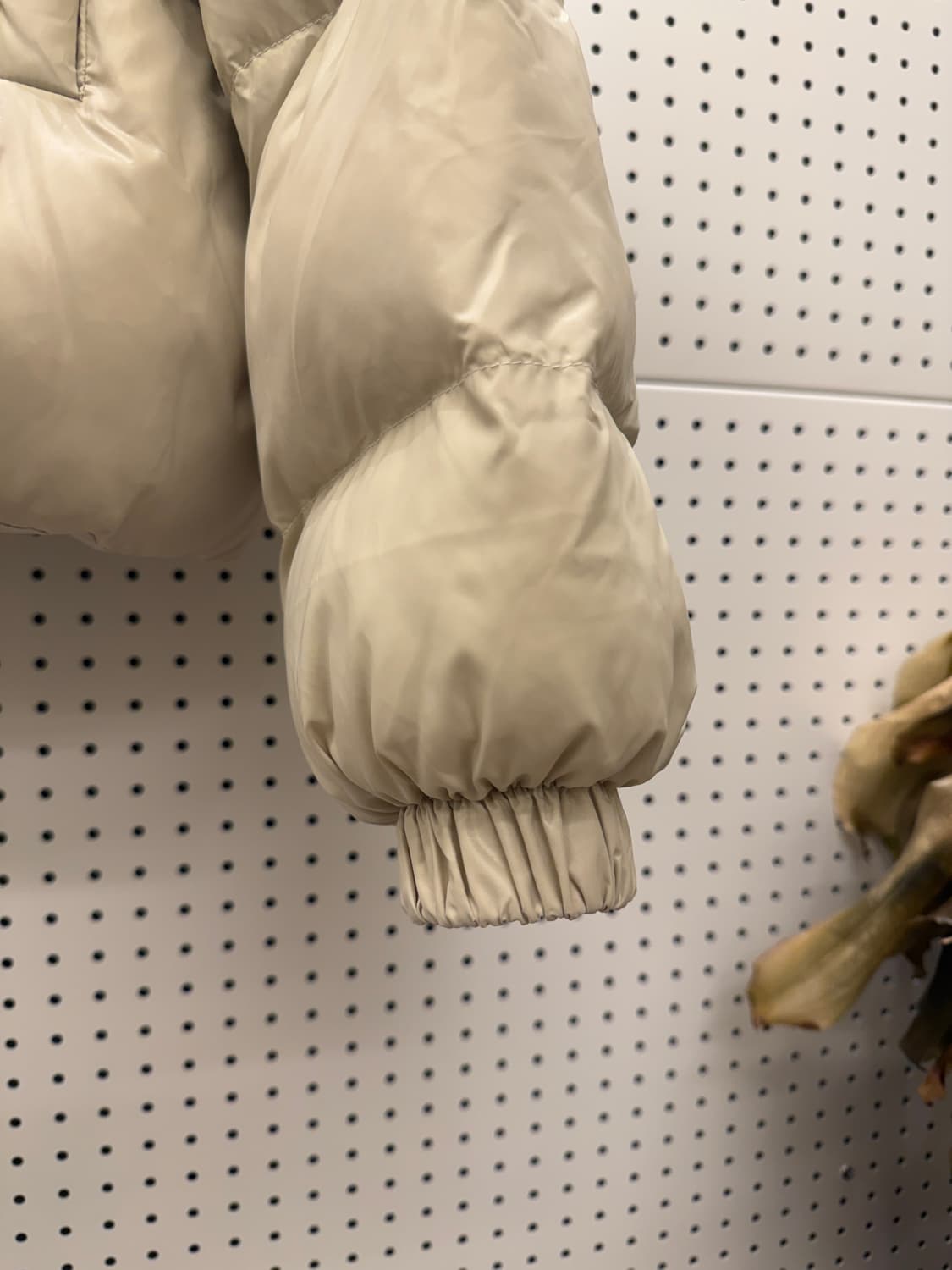 블랙업 베이지 숏 패딩 자켓 U179 상품이미지3