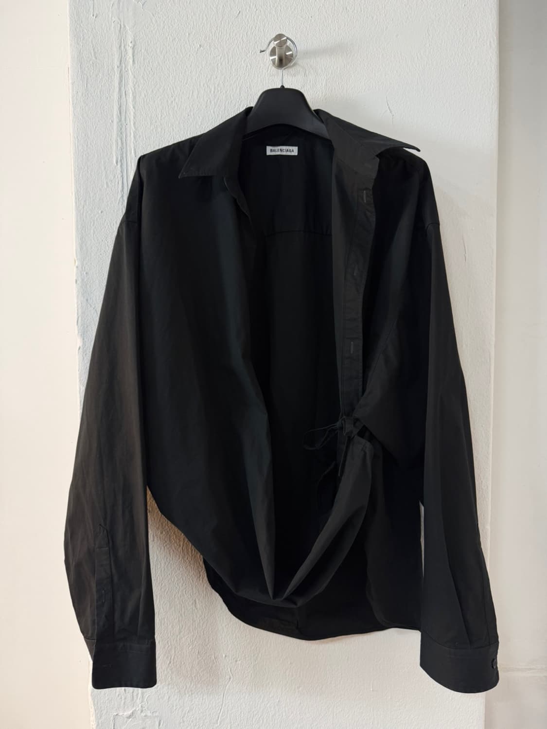 발렌시아가 코튼 랩 셔츠 상품이미지4