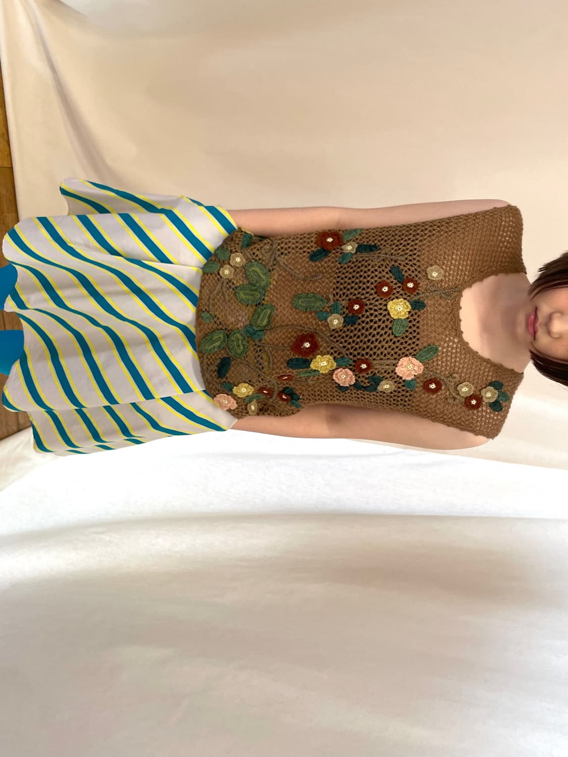 flower vest 상품이미지2