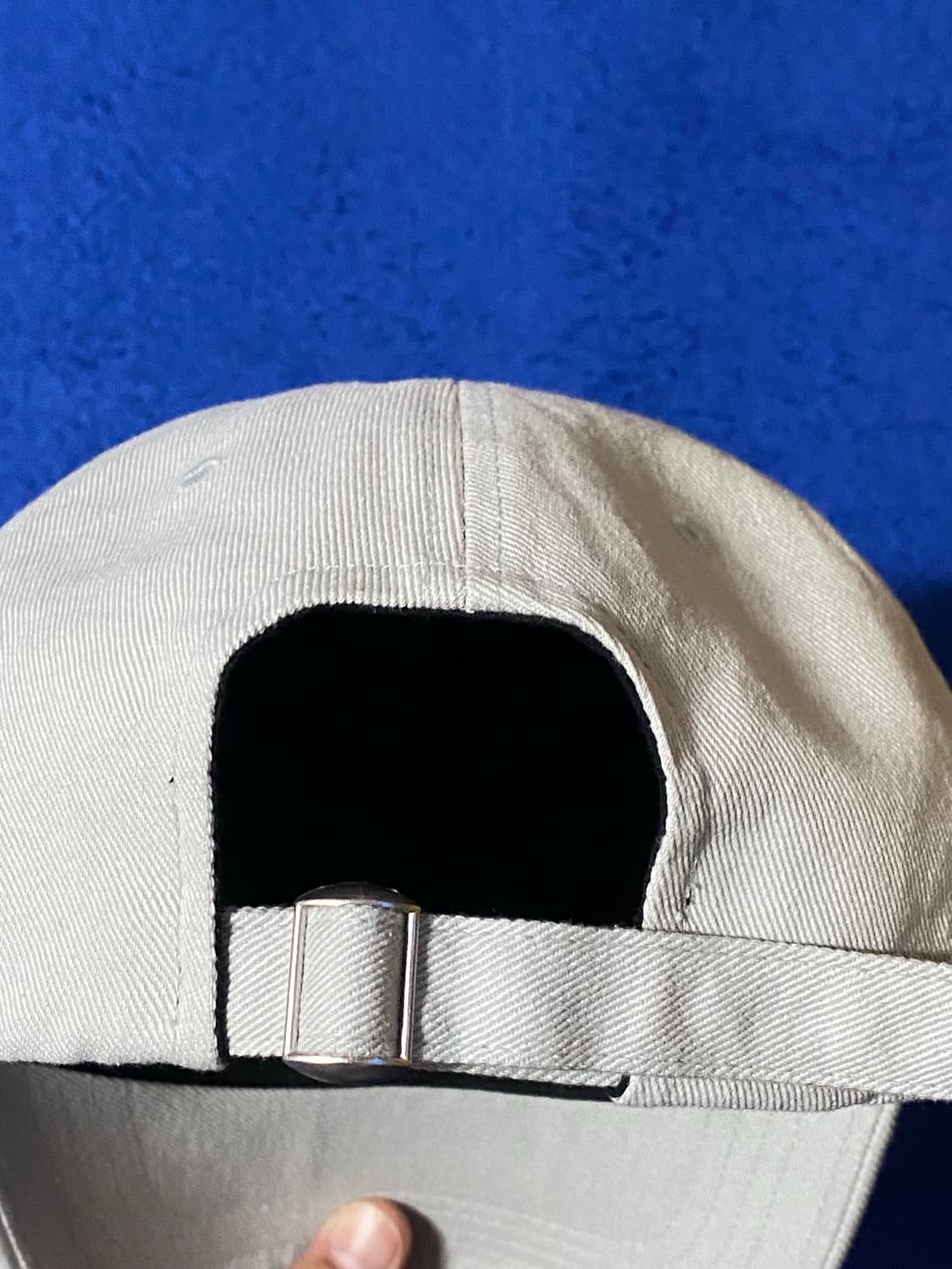 MatinKim 마뗑킴 레터링 워시드 볼캡 아이보리 상품이미지6