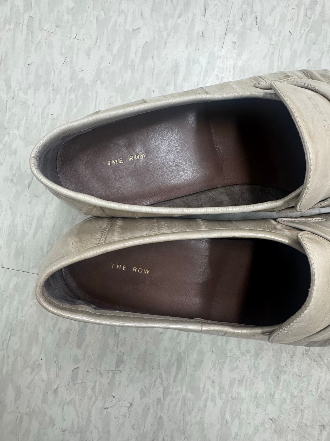 더로우 일스킨 장어 가죽 로퍼 The row eel skin loafer 상품이미지7