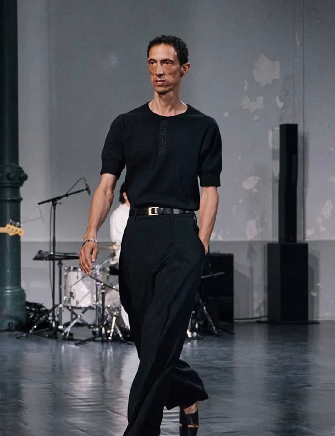 26SS) 르메르 헨리 탑 블랙 M 상품이미지2