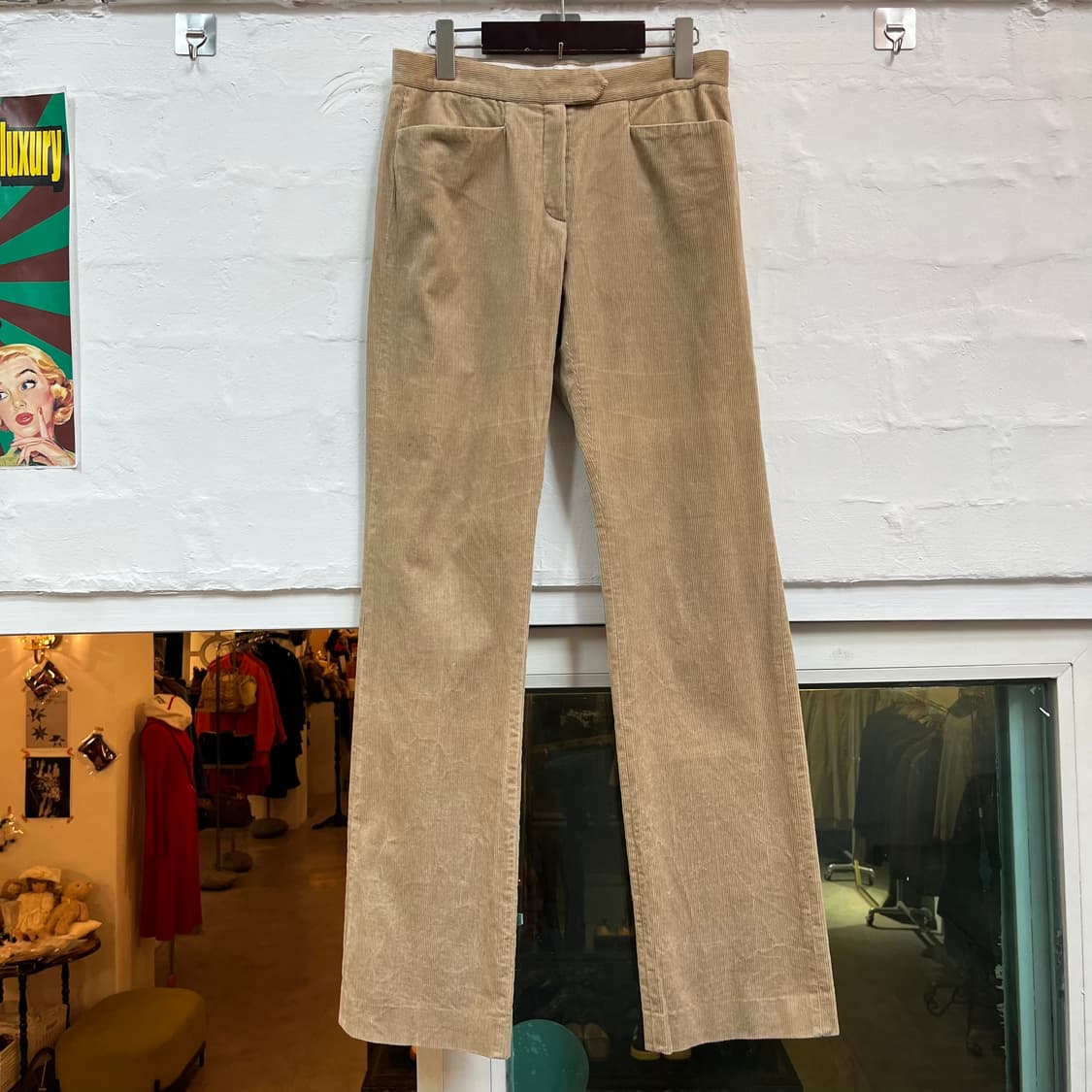 Joseph 베이지 로우라이즈 부츠컷 코듀로이 팬츠 36 상품이미지1