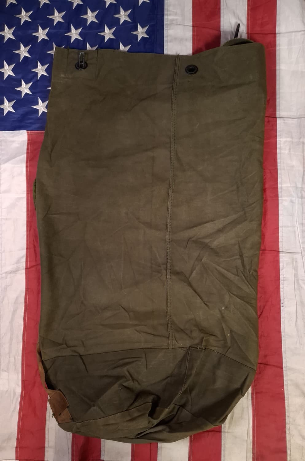 오리지날 미군 지급용 70's 캔버스 더블백 상품이미지5