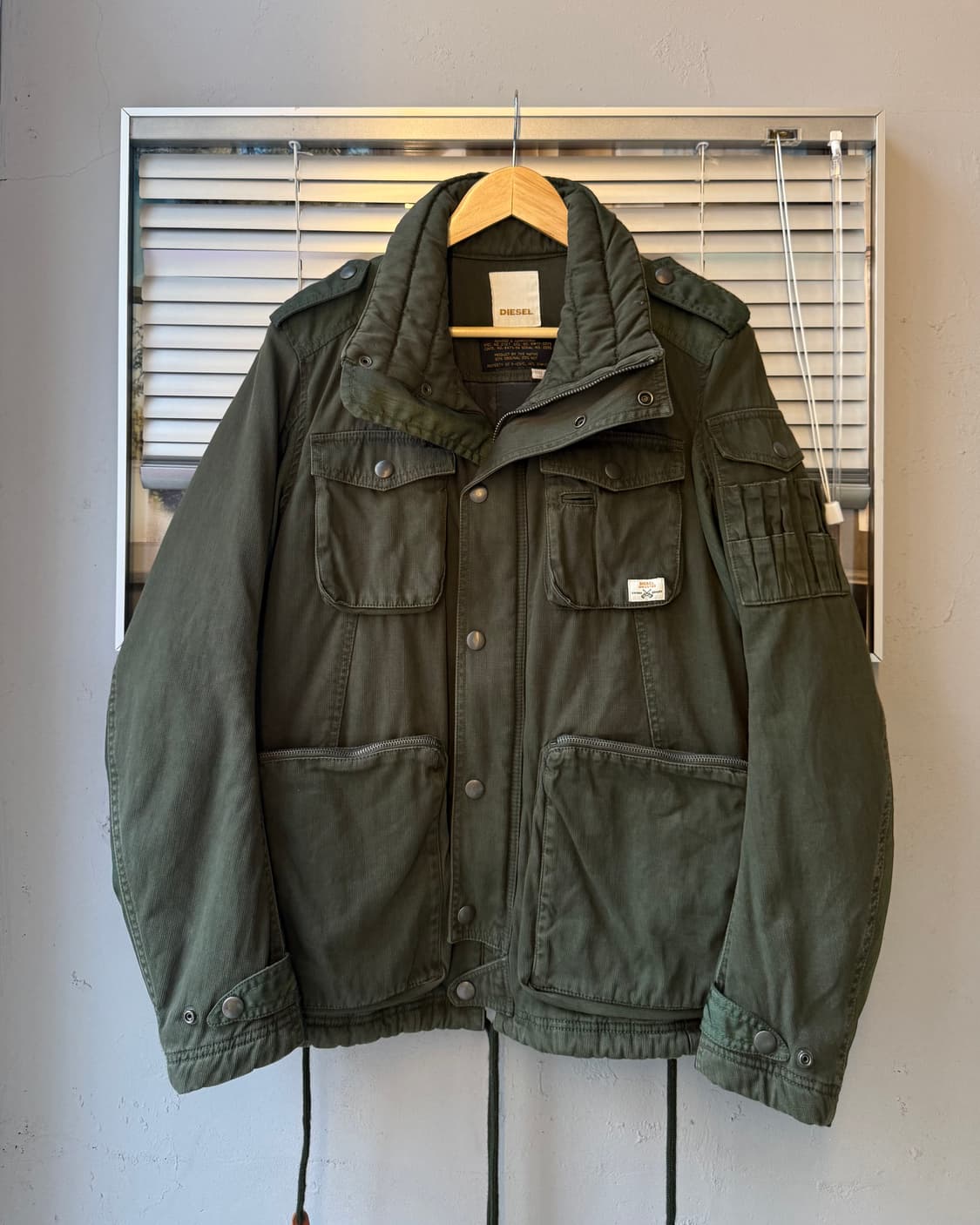 DIESEL military field jacket 상품이미지1