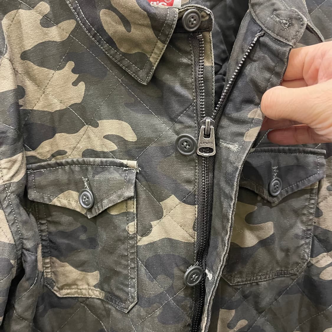 리바이스 카모 셔츠자켓 상품이미지5