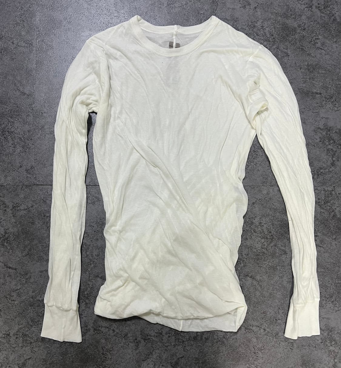 릭오웬스 Rickowens LUXOR FW23 롱슬리브 화이트 M 상품이미지1