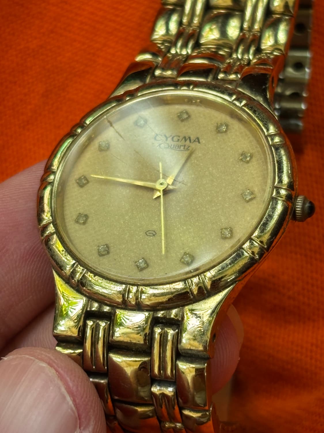 vintage cygma metal watch 상품이미지4