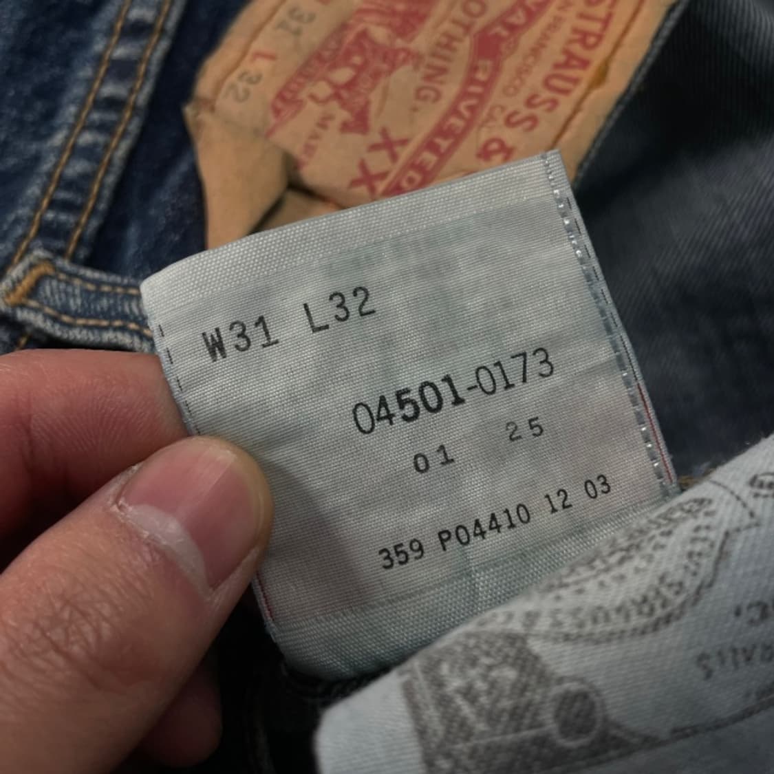 31 리바이스 501 청바지  상품이미지3