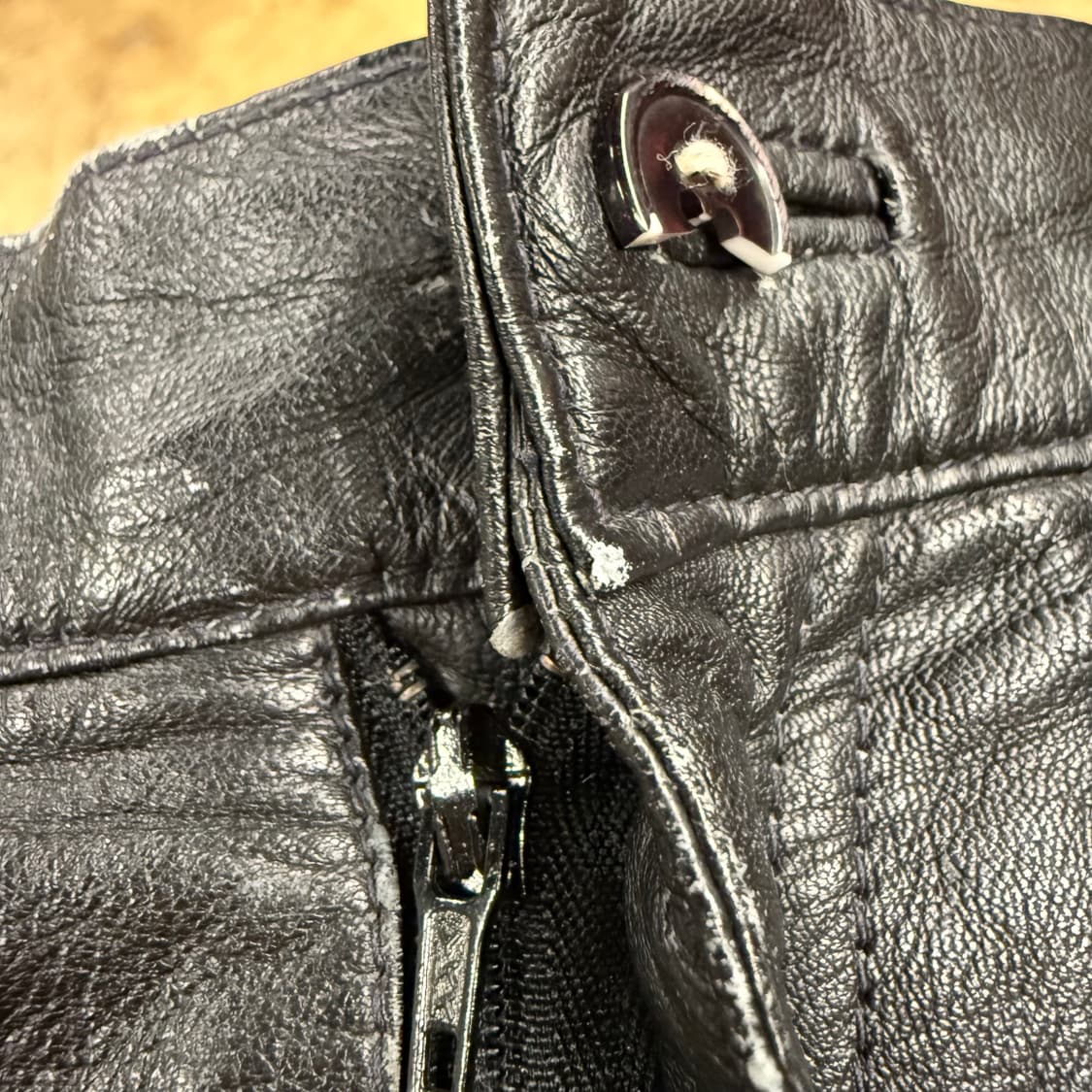 [정품/L] 일본빈티지 양가죽 팬츠 b14 상품이미지6
