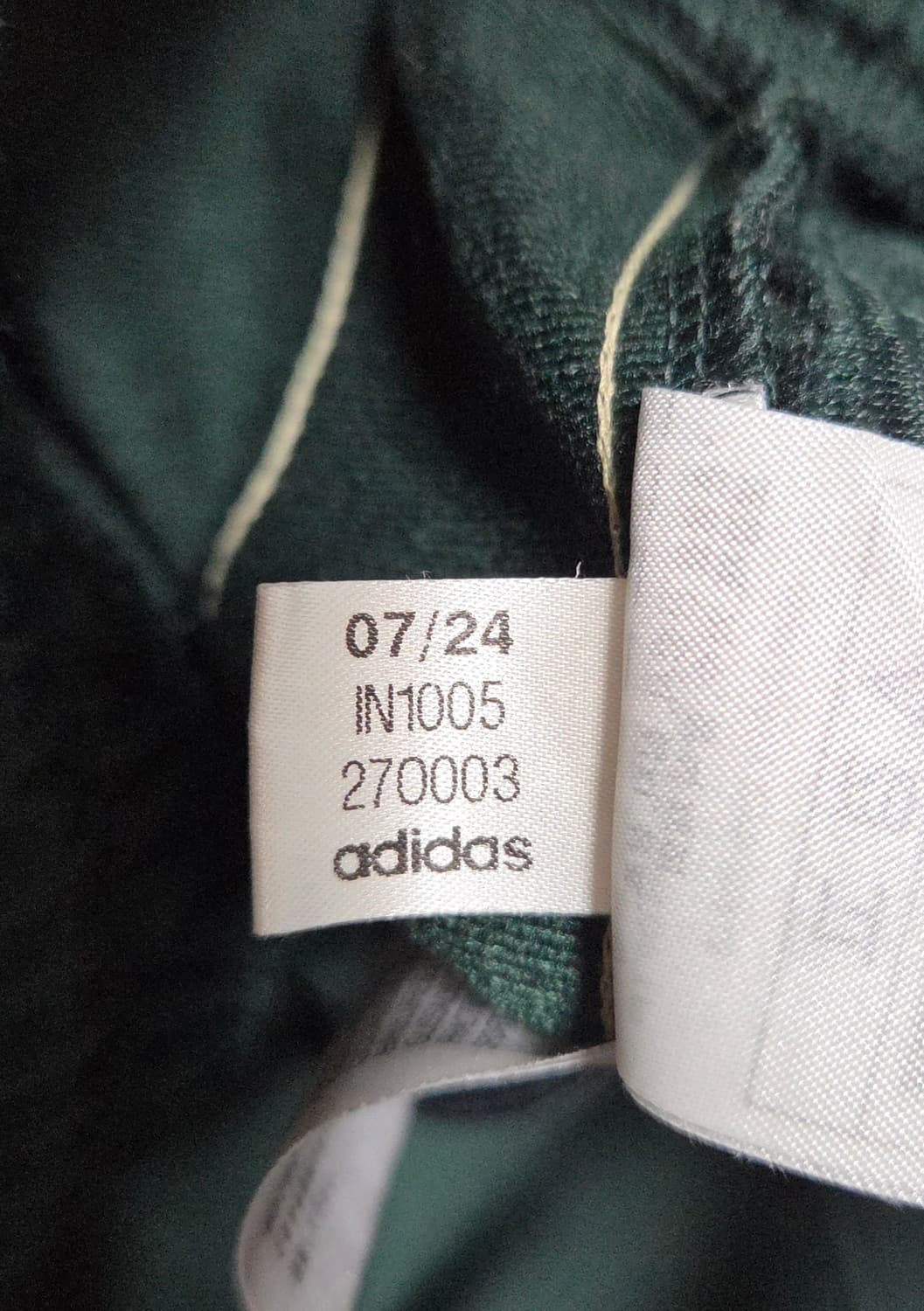 (착샷) 아디다스 베켄바우어 bb 트랙 팬츠 파이어버드  상품이미지4