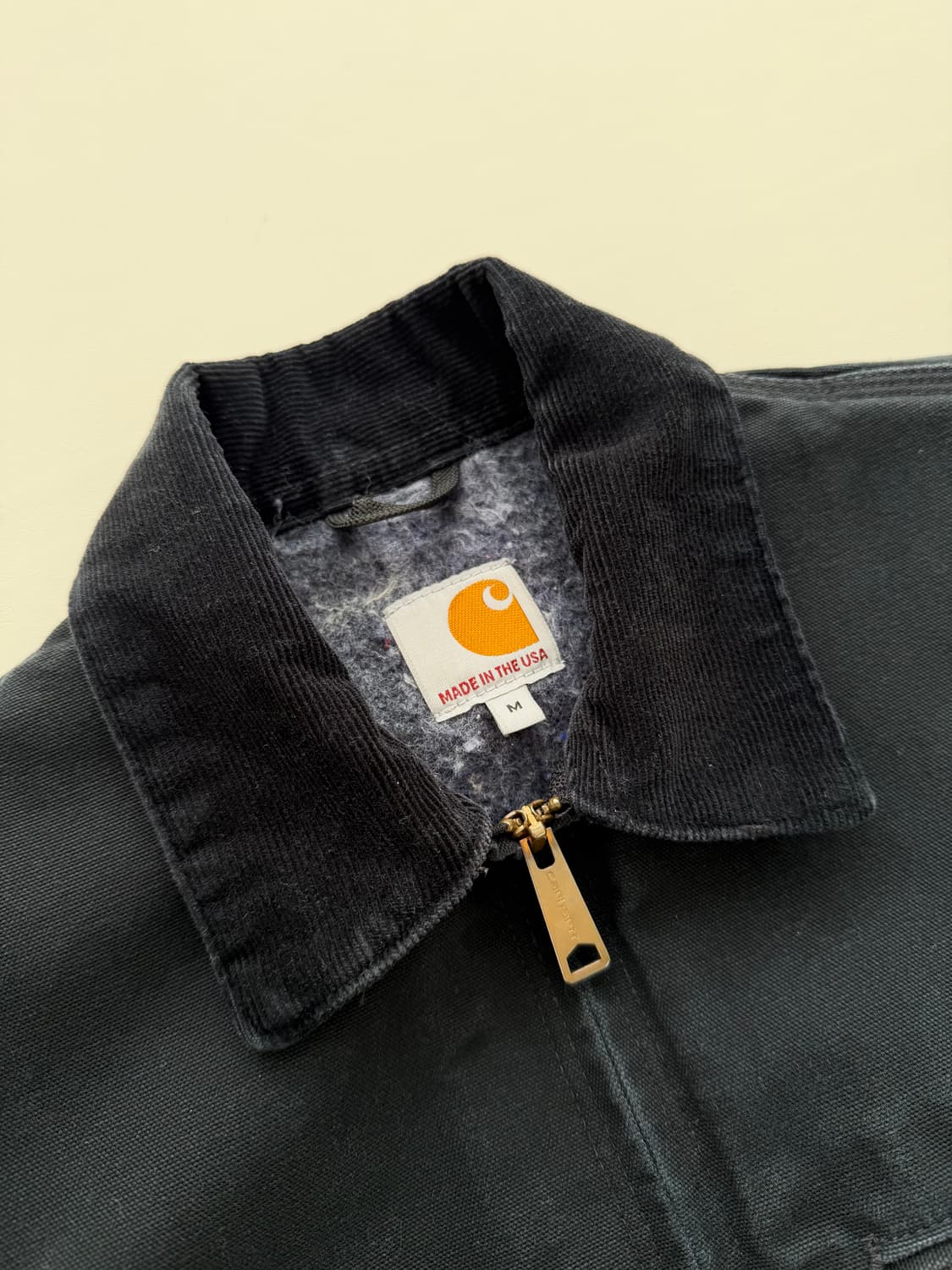 [M] 빈티지 J001 칼하트 디트로이트 자켓 블랙 상품이미지3