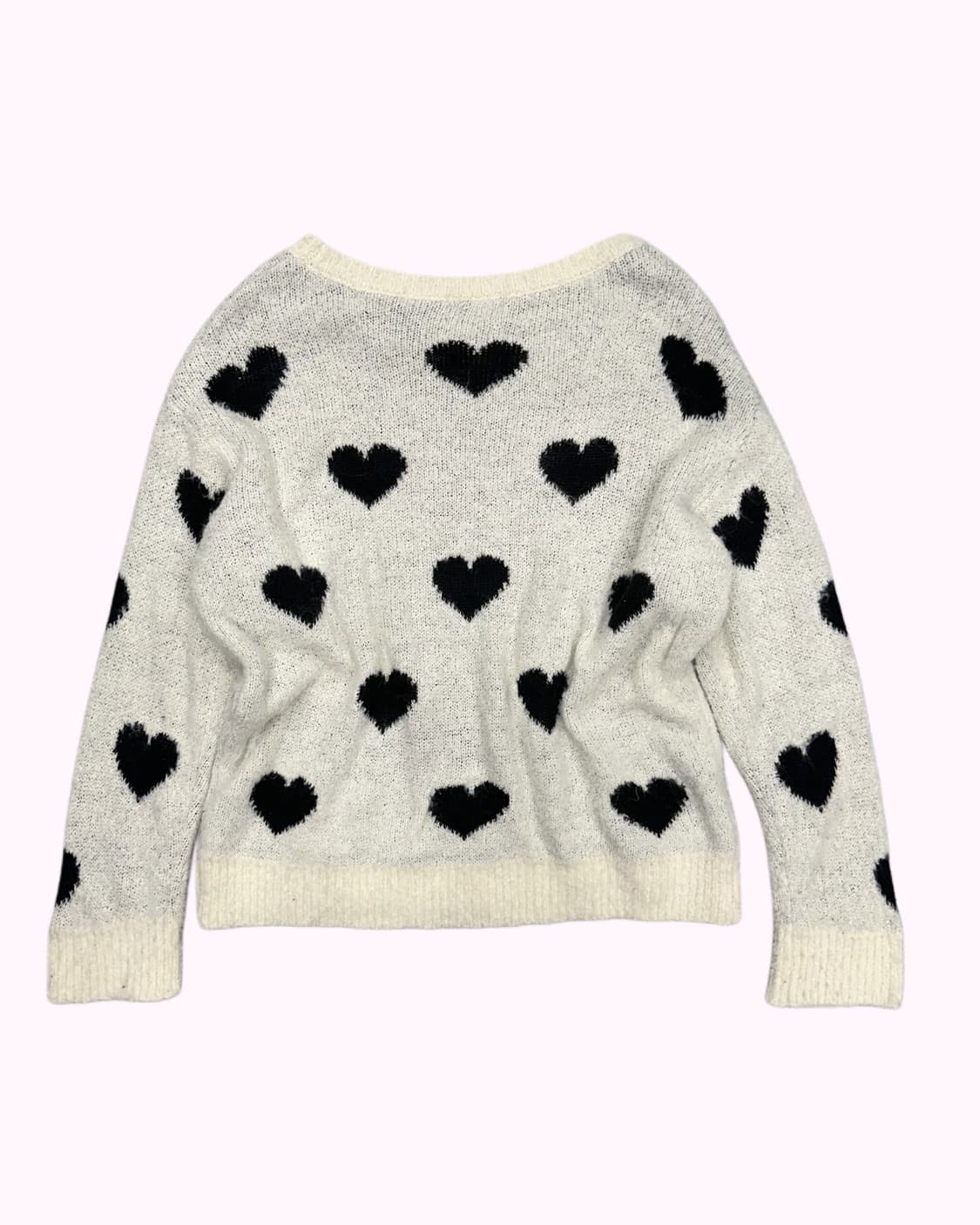 heart pattern jacquard knit 상품이미지4
