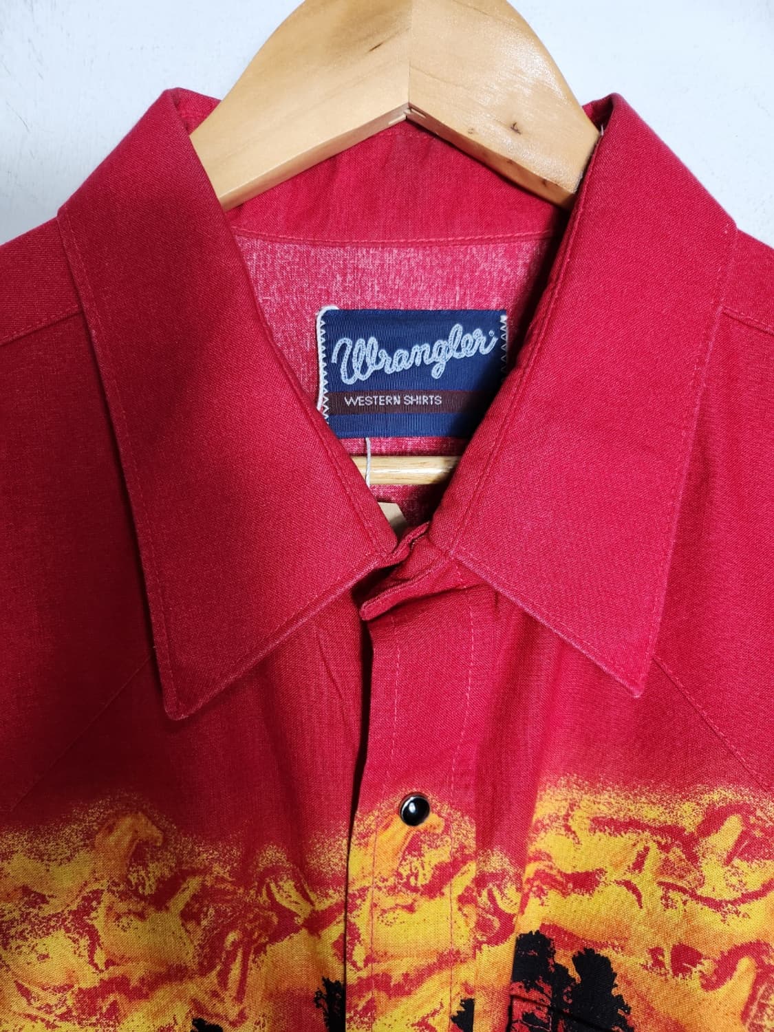 랭글러 빈티지 웨스턴 셔츠 상품이미지2