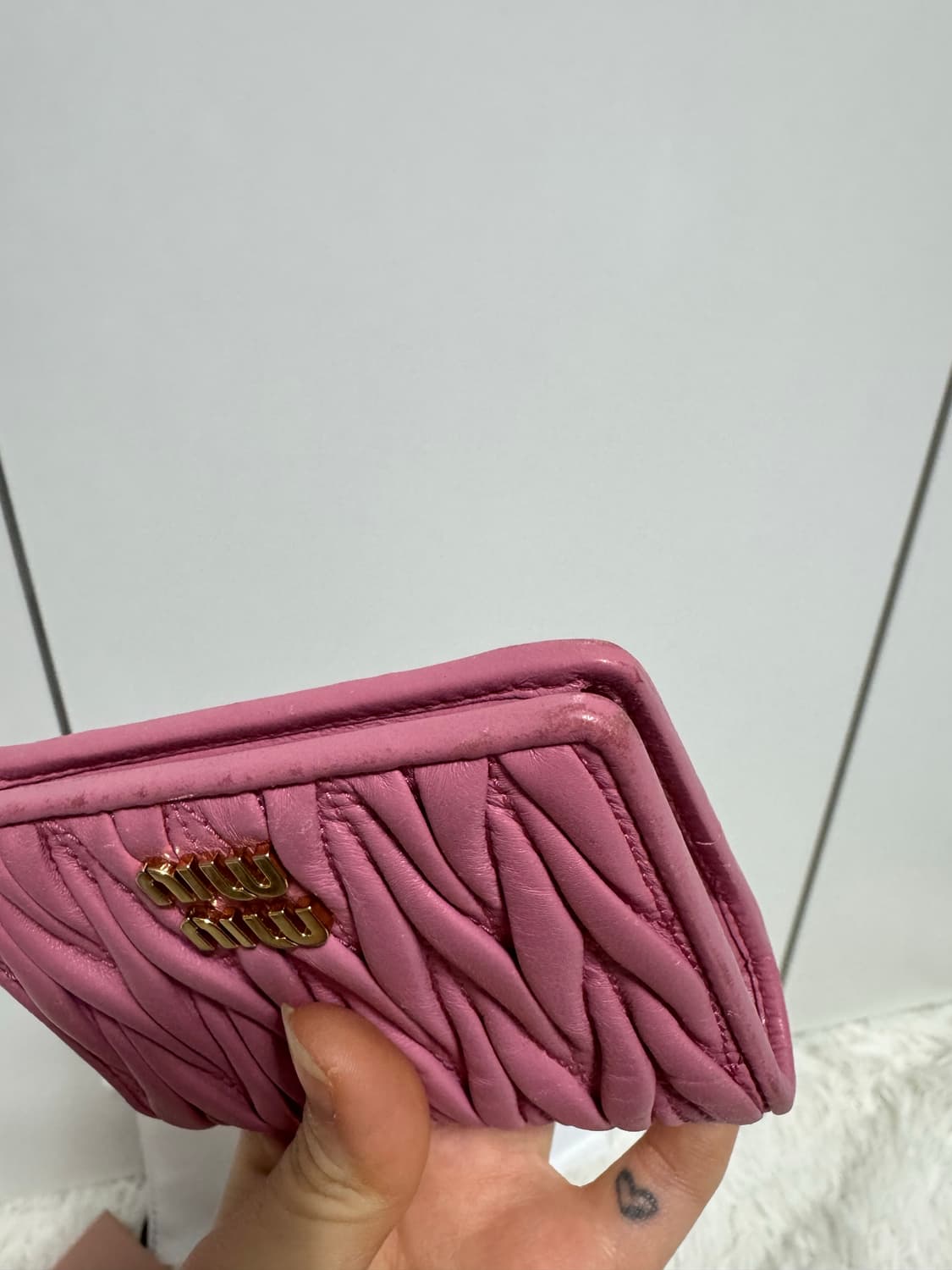 미우미우 지갑 베고니아핑크 상품이미지7