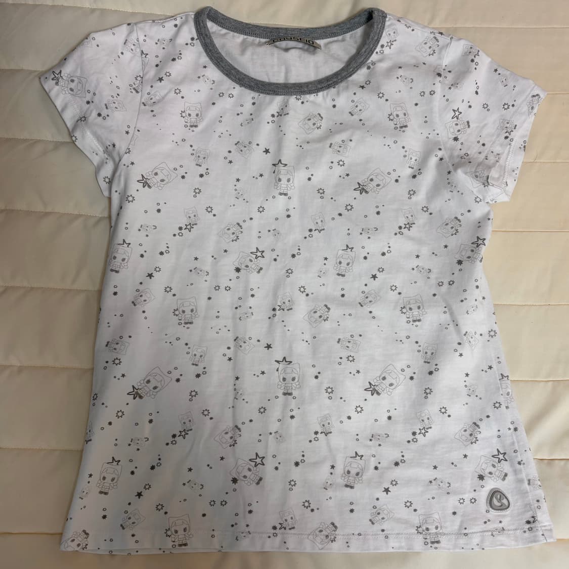 코이세이오 트린 패턴 티셔츠 상품이미지2