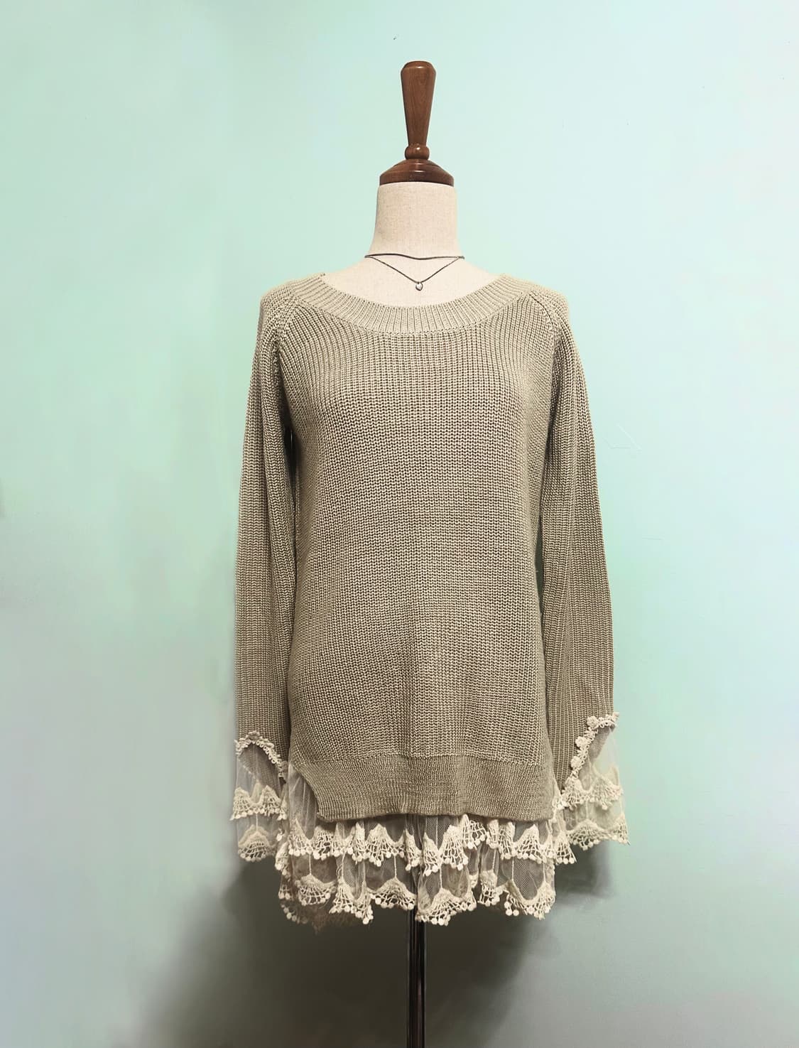 스나이델 레이스 니트  상품이미지1