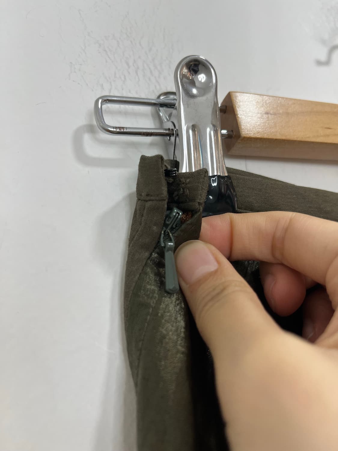 일본 빈티지 패치워크 언발 레이어드 롱 스커트 상품이미지8