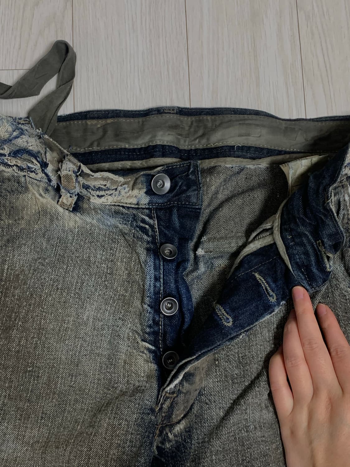 Rick Owens O&M Baggy Dust Shorts 상품이미지3