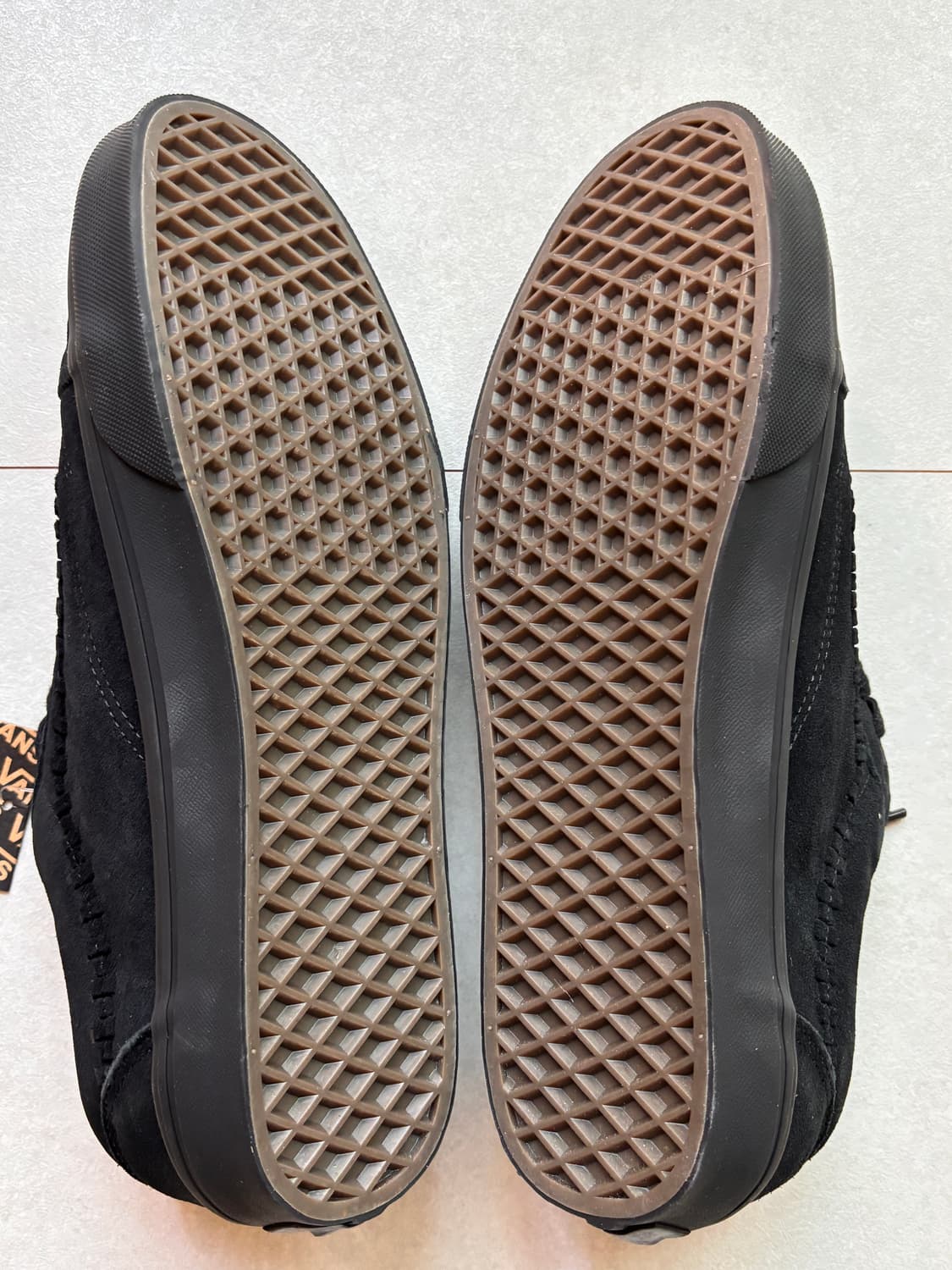 반스 올드스쿨 스티치 스트라이프 블랙 스웨이드 Voodoo Style 상품이미지5