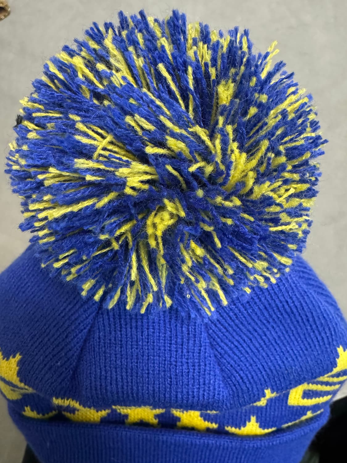 브론즈56K 스타비니 방울비니 블루 상품이미지3