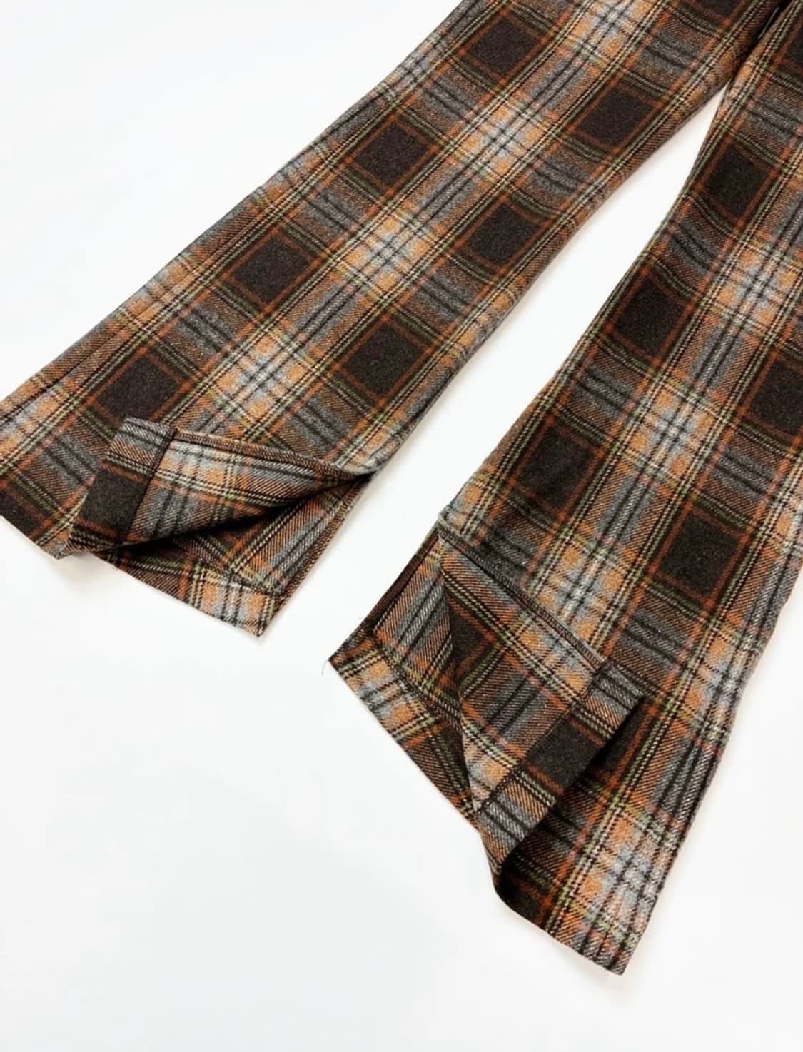 Anderson Bell. 부츠컷 체크 팬츠 상품이미지4