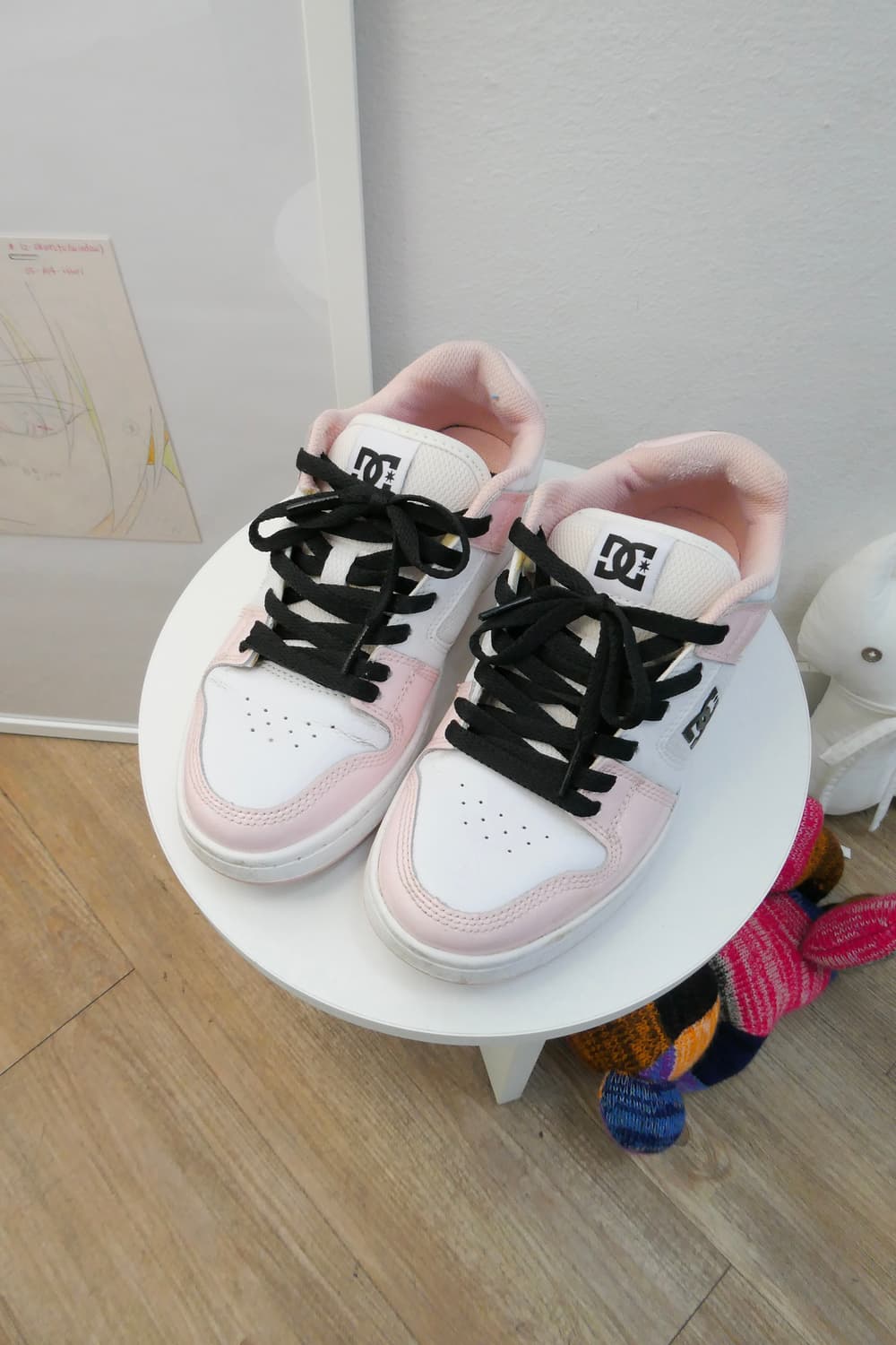DC shoes 핑크 스니커즈 상품이미지2