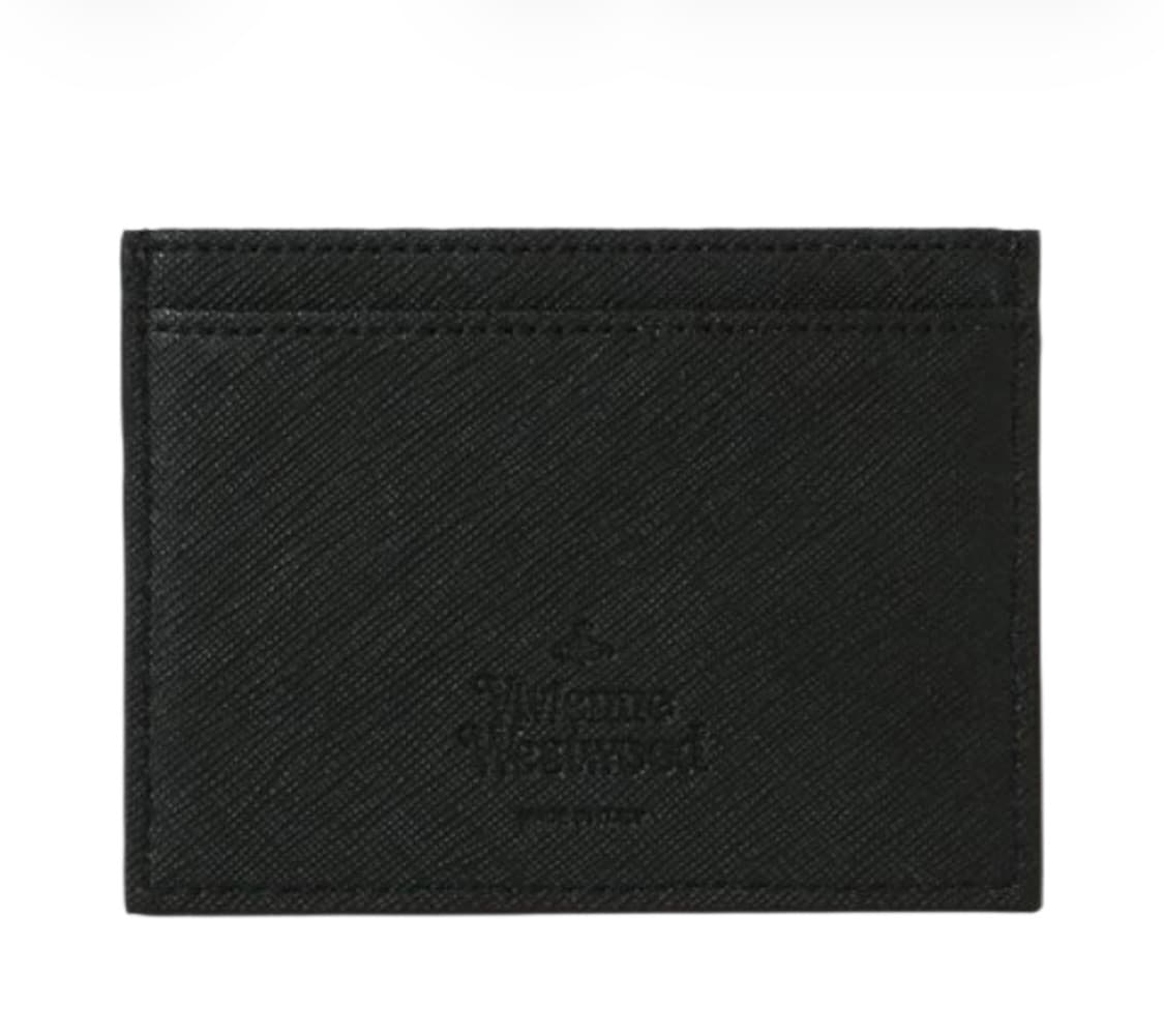 비비안웨스트우드 사피아노 플랫 카드 홀더 블랙 상품이미지4